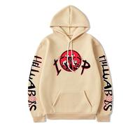 WAVOTIQ Helluva Boss Karikatur Grafik Kapuzenpullover - Zwanglos Sweatshirt Mode Lockere Lange Ärmel Pullover