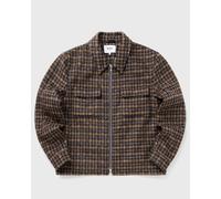Wax London OSIER JACKET DRAWN CHECK men Overshirts blue in Größe:XL