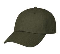 Waxed Cotton Linen Cap by Stetson oliv One Size