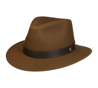 Waxed Cotton Traveller Outdoorhut by Balmoral oliv M (56-57 cm)