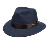 Waxed Denim Traveller Outdoorhut by Stetson blau-meliert L (58-59 cm)