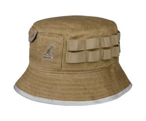 Waxed Utility Bucket Baumwollhut by Kangol oliv S (54-55 cm)
