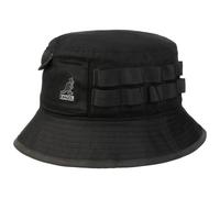 Waxed Utility Bucket Baumwollhut by Kangol schwarz M (56-57 cm)