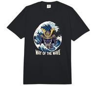 Way of The Wave Samurai Warrior Japanische Kampfkünste Meer Comfort Colors Adult Heavyweight T-Shirt