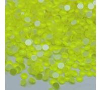 WBLSPA Neon-Strasssteine SS16-SS20, Flache Rückseite, Glaskristall, Nicht Hotfix-Strasssteine für Nagelkunst, Kleidungsdekorationen, Basteln, DIY-Neon-Citrin-SS20, 1440 Stück
