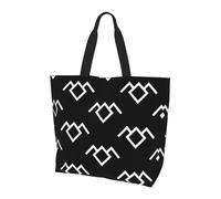 WBQLSL Peaks Eule bedruckte Tragetasche - Schultertasche - Reisen, Yoga, Strand, Einkaufen, Pendeln - Geschenk für Männer und Frauen