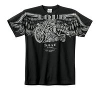 WCC Chopper "Loud Pipes" T-Shirt schwarz Herren, XXL