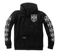 WCC Choppers Dominator Zip-Hoodie schwarz Herren, L