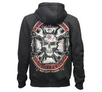 WEST COAST CHOPPERS WCC Hoodie Mechanic Zip Black-XXL