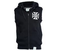 WCC OG Cross Hoodie-Weste schwarz Herren, XXXL