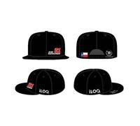 WCC West Coast Choppers Cap Flatbill Kimi Official Project 91 Austin Team Flatbill Hat Black-55