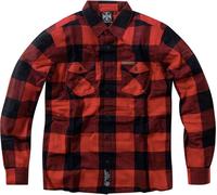 WCC West Coast Choppers Herren Hemd Rigid Flannel WCCWS158RD Red/Back-XL