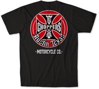 WCC West Coast Choppers Herren T-Shirt Tank Logo Tee WCCTS132786ZW Black-M