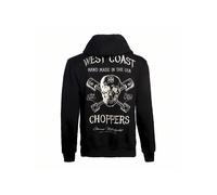 WCC West Coast Choppers Hoodie High-Speed Zip Black-M