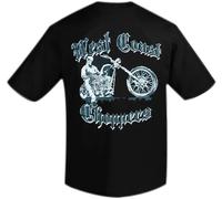 WCC West Coast Choppers T-Shirt Chopper Dawg II Black-S