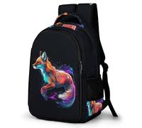 WCEECE Kids Schulranzen Ultraleichte Schultasche Mädchen Junge Kinder Schulrucksack Bunter Fuchs Grundschule Schultaschen 1-4. Klasse Rucksack