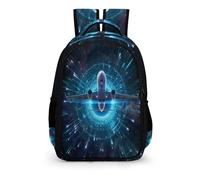 WCEECE Rucksack Flugzeuge Schule Schulrucksack Teenager Jungen Verkehrsflugzeug Schulrucksack Schulsaison-Zubehör Geschenke Für Die Schule Leichter Reise Outdoor Freizeit