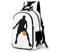 WCEECE Rucksack Jungen Schulrucksack Mädchen Teenager Jugendliche Coole Schule Daypacks Kinder Basketball Schultasche Outdoor Camping Groß Schulranzen Wasserdicht Ranzen Schultertaschen