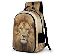 WCEECE Schulrucksack Für Jungen Mädchen Schulrucksack König der Löwen Druck Rucksack Jugendlichen Schultasche Outdoor Daypack