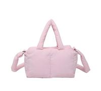 Wdbild Handtasche Damen, Damentasche, trendige, gesteppte Umhängetasche, große Kapazität, Handtasche, Puffer-Umhängetasche, Tasche mit Griff oben, stilvolle Damen-Geldbörse