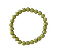 WDZDS 1/2/5 Stück 19 cm reflektierendes Perlenarmband, Dehnbare 14 mm magische Acrylperlen, Modeaccessoire für Frauen/Mädchen, Partyschmuck, Alltagskleidung