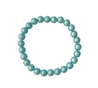 WDZDS 1/2/5 Stück 19 cm reflektierendes Perlenarmband, Dehnbare 24 mm magische Acrylperlen, Modeaccessoire für Frauen/Mädchen, Partyschmuck, Alltagskleidung