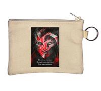 We are The Sum of Our Memories Schlüsselanhänger Münzbörse Beige