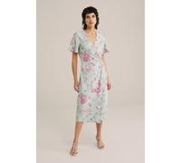 We Fashion Dress Mid Length Mint Green Größe: XXL | Midikleider Outlet | Damen | Cyan