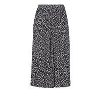 WearAll Damenrock mit Blumenmuster, elastischer Stretch-Taille und Midi-Länge von 30-66 cm - Größe 12-26, Kleine Blume, 46/48