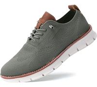 Wearbreeze Herren-Schuhe, ultra-bequeme Schuhe, bequeme orthopädische Schuhe, Herren-Schlupfschuhe, Fußgewölbeunterstützung, Bootsschuhe, Herren-Oxfords, Business-, Walking-Tennisschuhe, Mesh-Sneaker,