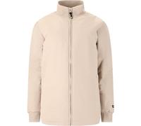 Outdoorjacke WEATHER REPORT "Cassidy", Damen, Gr. 44, grau (hellgrau), 100% Polyester, unifarben, normal, hoch geschlossener Ausschnitt, Jacken, mit wasserabweisender Membran (41173511-44) hellgrau