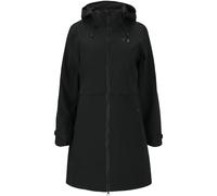 Outdoorjacke WEATHER REPORT "Dayton", Damen, Gr. 36, schwarz, 90% Polyester, 10% Elasthan, unifarben, casual, lang, ohne Ausschnitt, Langarm, Jacken, mit getapten Nähten (33949346-36) schwarz