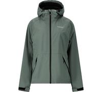 Outdoorjacke WEATHER REPORT "Gust", Damen, Gr. 46, grün (grün, schwarz), 100% Polyester, unifarben, normal, ohne Ausschnitt, Jacken Outdoorjacke, mit 10.000 mm Wassersäule (78814022-46) grün, schwarz