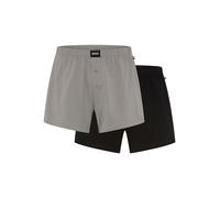Webboxer BOSS, Herren, Gr. L, 2 Stk., open miscellaneous 995, Jersey, Obermaterial: 95% Baumwolle, 5% Elasthan, Unterhosen (48663417-L) open miscellaneous 995