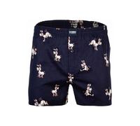 Webboxer HAPPY SHORTS "Web-Boxershorts 1er Pack", Herren, Gr. M, bunt (donkeys), Obermaterial: 100% Baumwolle CO., Unterhosen (45044834-M) donkeys