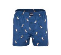 Webboxer HAPPY SHORTS "Web-Boxershorts 1er Pack", Herren, Gr. XL, bunt (pelikan small), Obermaterial: 100% Baumwolle CO., Unterhosen (48032257-XL) pelikan small