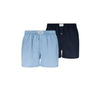 Levi's Woven Boxershorts 2-Pack Blau - Größe L Dunkelblau L