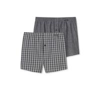 Schiesser - Web - Boxershorts - 2er Pack (10 Schwarz)