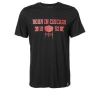 Weber T-Shirt Born in Chicago Männer, schwarz Größe S/M