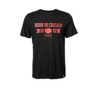 Weber T-Shirt Born in Chicago Männer, schwarz Größe XXL