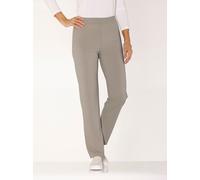 Webhose CLASSIC BASICS, Damen, Gr. 46, Normalgrößen, sesam, 96% Polyester, 4% Elasthan, unifarben, Hosen (67199710-46) sesam