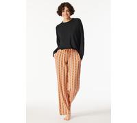 Schiesser Damen Schlafhose lang Webhose - Mix + Relax