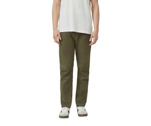 Webhose S.OLIVER, Herren, Gr. L, N-Gr, grün (dunkelgrün), Web, Obermaterial: 97% Baumwolle, 3% Elasthan, unifarben, bootcut fit lang, Hosen, mit Stretch (65248620-L) dunkelgrün