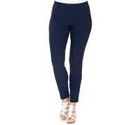 Webhose SHEEGO, Damen, Gr. 26, Kurzgrößen, blau (marine), 70% Viskose, 25% Polyamid, 5% Elasthan, unifarben, Hosen (89527814-26) marine