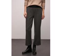 Webhose STREET ONE, Damen, Gr. 40, Länge 26, light terra mocha, Web, Obermaterial: 72% Polyester, 25% Viskose, 3% Elasthan, Fischgratmuster, knöchelfrei, Hosen, mit Fischgrätmuster (12752422-40) light