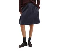 Webrock MARC O'POLO "aus Baumwoll-Breitcord", Damen, Gr. 34, maritime blau, Obermaterial: 100% Baumwolle, unifarben, ausgestellt kurz, Röcke (68359458-34) maritime blau