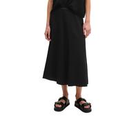Webrock MARC O'POLO "aus edlem Viskose-Twill", Damen, Gr. 34, schwarz, Obermaterial: 100% Viskose, unifarben, ausgestellt wadenlang, Röcke (47414613-34) schwarz