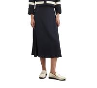 Webrock MARC O'POLO "aus fließendem Viskose-Stretch", Damen, Gr. 32, blau (m888), Obermaterial: 99% Viskose, 1% Elasthan; Futter: 100% Nicht verfügbar, unifarben, Casual, lässig geschnitten normal, Rö