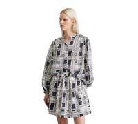 Webrock MARC O'POLO "aus leichtem Baumwoll-Voile", Damen, Gr. 38, mf48, Obermaterial: 100% Baumwolle; Futter: 100% Modal, bedruckt, ausgestellt kurz, Röcke (12725401-38) mf48