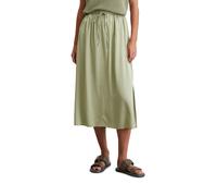 Webrock MARC O'POLO "aus LENZING™ ECOVERO™", Damen, Gr. 38, smooth sage, Obermaterial: 100% Viskose, unifarben, normal wadenlang, Röcke (42860661-38) smooth sage